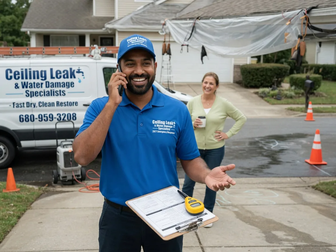 Ceiling Leak Cleanup Wanaque, NJ FAQs